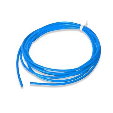 Mueller Electric Coolflex45 Series Blue 5.26 mm² Hook Up Wire, 10 AWG, 1064, 7.62m, Silicone Insulation, WI-M-10-25-6 [WI-M-10-25-6]; 243-1640