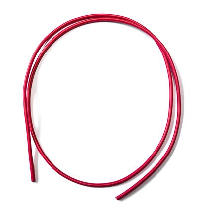 Mueller Electric Red 2.08 mm² Hook Up Wire, 14 AWG, 420/0.08 mm, 3.05m, Silicone Insulation, WI-M-14-10-2 [WI-M-14-10-2]; 243-1644