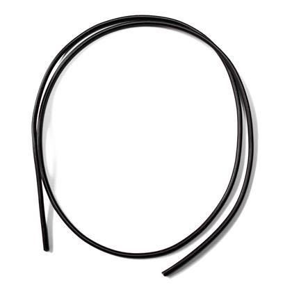 Mueller Electric Black 2.08 mm² Hook Up Wire, 14 AWG, 420/0.08 mm, 7.62m, Silicone Insulation, WI-M-14-25-0 [WI-M-14-25-0]; 243-1645