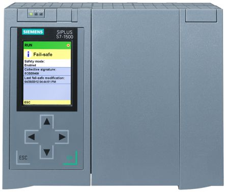 Siemens SIPLUS S7-1500 Series PLC CPU for Use with SIPLUS S7-1500, CPU Output, 20-Input [6AG1518-4FP00-4AB0]; 243-3940