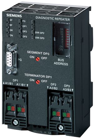 Siemens 6AG1972 Series Repeater for Use with S7-1500, Modbus [6AG1972-0AB01-4XA0]; 243-3980