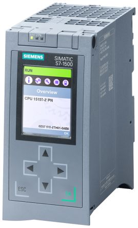 Siemens SIMATIC S7-1500T Series PLC CPU for Use with SIMATIC S7-1500 Series, CPU Output, 20-Input [6ES7515-2TM01-0AB0]; 243-4011