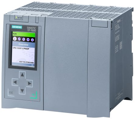 Siemens SIMATIC S7-1500T Series PLC CPU for Use with SIMATIC S7-1500 Series, CPU Output, 20-Input [6ES7516-3TN00-0AB0]; 243-4015