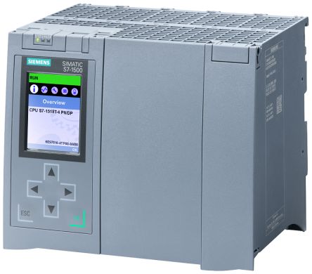 Siemens SIMATIC S7-1500T Series PLC CPU for Use with SIMATIC S7-1500 Series, CPU Output, 20-Input [6ES7518-4TP00-0AB0]; 243-4024