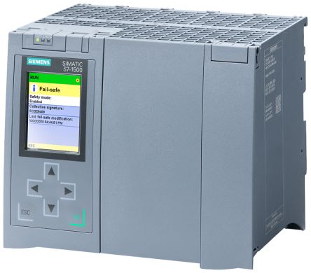 Siemens SIMATIC S7-1500TF Series PLC CPU for Use with SIMATIC S7-1500 Series, CPU Output, 20-Input [6ES7518-4UP00-0AB0]; 243-4025