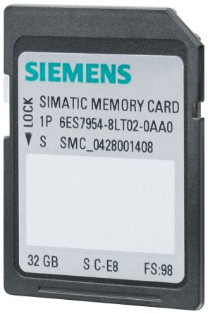 Siemens 6ES7954 Series Memory Card for Use with S7-1x00 CPU [6ES7954-8LT03-0AA0]; 243-4054