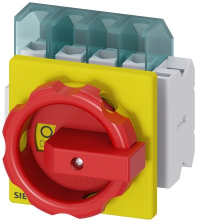 Siemens Switch Disconnector, 6 Pole, 25A Max Current, 25A Fuse Current [3LD2103-3VK53]; 243-4228