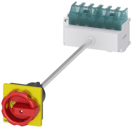 Siemens Switch Disconnector, 6 Pole, 25A Max Current, 25A Fuse Current [3LD2113-4VP53]; 243-4230