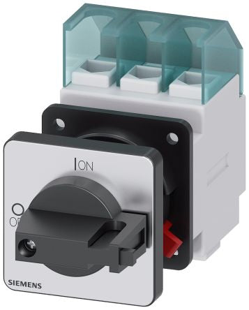 Siemens Switch Disconnector, 3 Pole, 25A Max Current, 25A Fuse Current [3LD2150-0TK11]; 243-4235