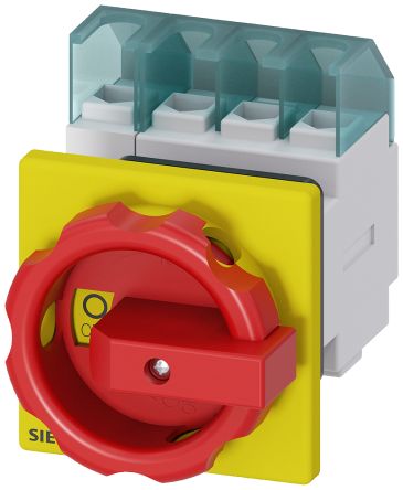 Siemens Switch Disconnector, 4 Pole, 25A Max Current, 25A Fuse Current [3LD2154-1TL53]; 243-4236
