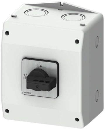 Siemens Switch Disconnector, 6 Pole, 25A Max Current, 25A Fuse Current [3LD2185-5VD21]; 243-4244