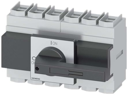 Siemens Switch Disconnector, 3 Pole, 160A Max Current, 160A Fuse Current [3LD2405-3VK11]; 243-4277