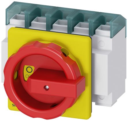 Siemens Switch Disconnector, 4 Pole, 100A Max Current, 100A Fuse Current [3LD2704-2TC53]; 243-4302