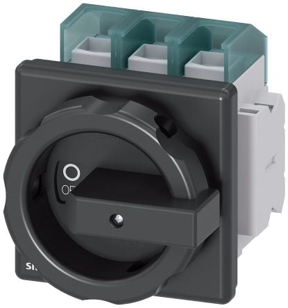 Siemens Switch Disconnector, 3 Pole, 125A Max Current, 125A Fuse Current [3LD2804-1TP51]; 243-4307