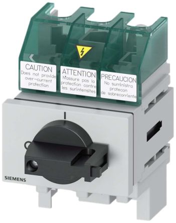 Siemens Switch Disconnector, 3 Pole, 32A Max Current, 32A Fuse Current [3LD5000-0TK11]; 243-4311