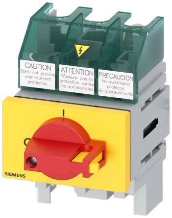 Siemens Switch Disconnector, 3 Pole, 32A Max Current, 32A Fuse Current [3LD5000-0TK13]; 243-4312