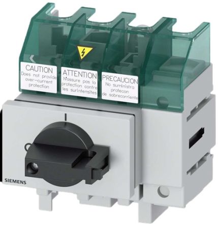 Siemens Switch Disconnector, 4 Pole, 32A Max Current, 32A Fuse Current [3LD5000-0TL11]; 243-4313
