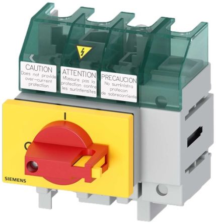 Siemens Switch Disconnector, 4 Pole, 32A Max Current, 32A Fuse Current [3LD5000-0TL13]; 243-4314
