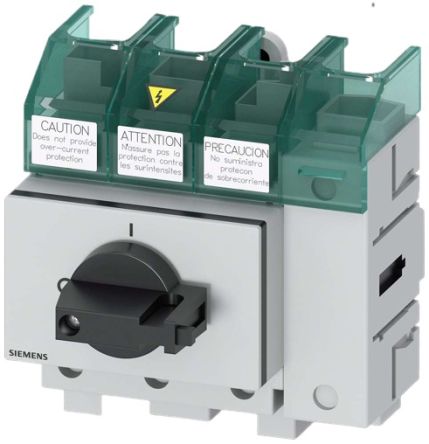 Siemens Switch Disconnector, 4 Pole, 63A Max Current, 63A Fuse Current [3LD5200-0TL11]; 243-4325