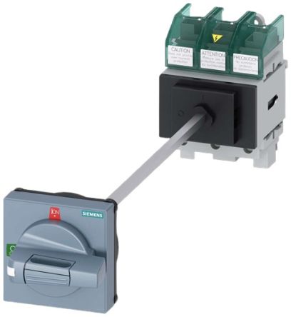 Siemens Switch Disconnector, 3 Pole, 63A Max Current, 63A Fuse Current [3LD5210-0TK11]; 243-4328