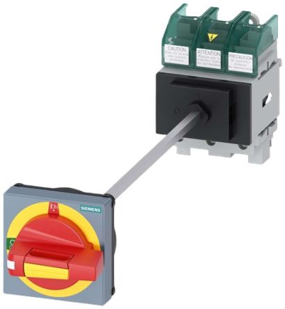 Siemens Switch Disconnector, 3 Pole, 63A Max Current, 63A Fuse Current [3LD5210-0TK13]; 243-4329