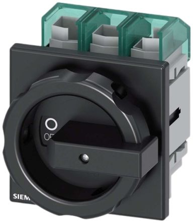 Siemens Switch Disconnector, 3 Pole, 63A Max Current, 63A Fuse Current [3LD5220-0TK11]; 243-4333