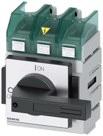 Siemens Switch Disconnector, 3 Pole, 100A Max Current, 100A Fuse Current [3LD5400-0TK11]; 243-4337