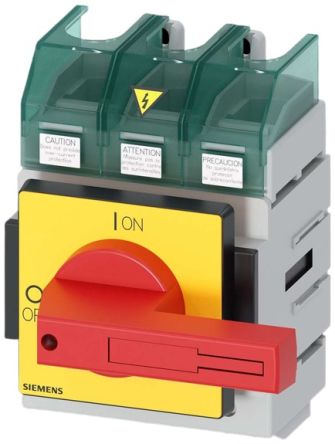Siemens Switch Disconnector, 3 Pole, 100A Max Current, 100A Fuse Current [3LD5400-0TK13]; 243-4338
