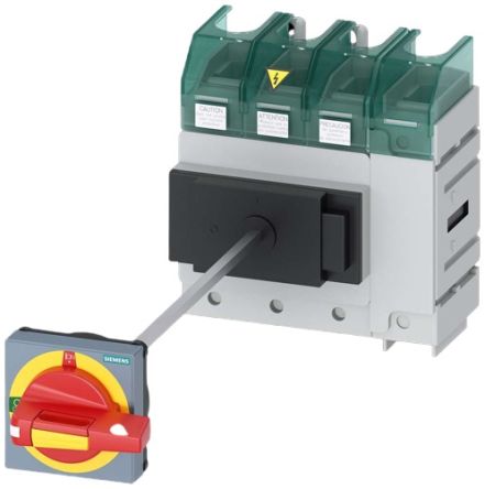 Siemens Switch Disconnector, 4 Pole, 100A Max Current, 100A Fuse Current [3LD5410-0TL13]; 243-4344