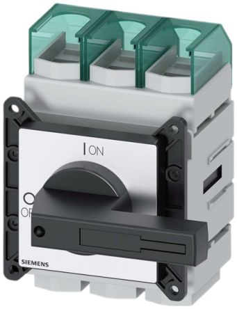 Siemens Switch Disconnector, 3 Pole, 100A Max Current, 100A Fuse Current [3LD5420-0TK11]; 243-4345