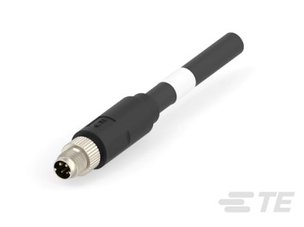 TE ConnectivitySingle Pair Ethernet(SPE), 10m SPE to Male Unterminated, Terminated [TB1141D4722-007]; 243-6367