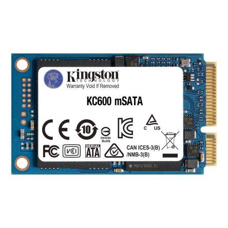 Kingston KC600 mSATA 256 GB Internal SSD [SKC600MS/256G]; 243-6508