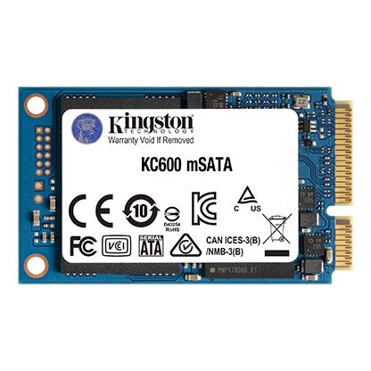 Kingston KC600 mSATA 512 GB Internal SSD [SKC600MS/512G]; 243-6509