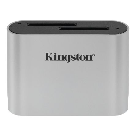 Kingston 2 port USB 3.2 External Micro SD Card Reader for SD Memory Cards [WFS-SD]; 243-6518