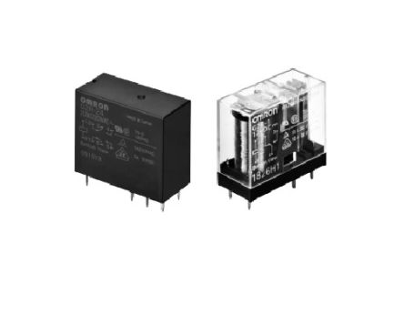 Omron PCB Mount Relay, 48V dc Coil, 16A Switching Current, SPDT [G2R-1-E DC48]; 243-6560