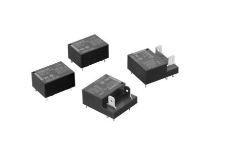 Omron PCB Mount Relay, 5V dc Coil, SPST [G5CA-1A-E DC5]; 243-6572