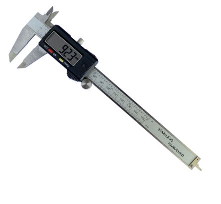 RS PRO 150mm Digital Caliper 0.01 mm Resolution, Metric [0]; 243-6616