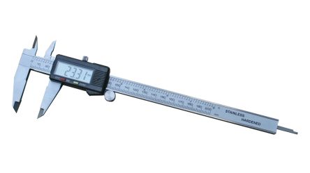 RS PRO 200mm Digital Caliper 0.01 mm Resolution, Metric [0]; 243-6618