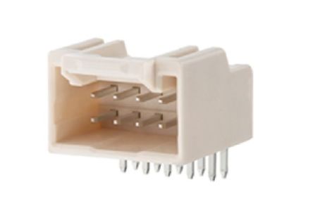 Molex iGrid Series Straight Surface PCB Header, 10 Contact(s), 2 mm Pitch, 2 Row(s), Shrouded [501876-1040]; 243-6875