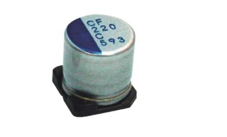 Nichicon 120μF Surface Mount Polymer Capacitor, 50V [PCR1H121MCL2GS]; 243-7199