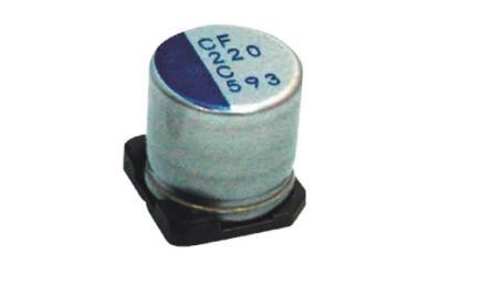 Nichicon 330μF Surface Mount Polymer Capacitor, 35V [PCR1V331MCL1GS]; 243-7207