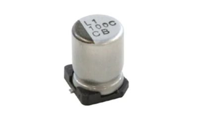 Nichicon 100μF Aluminium Electrolytic Capacitor 35V dc, Surface Mount - UCL1V101MCL6GS [UCL1V101MCL6GS]; 243-7241