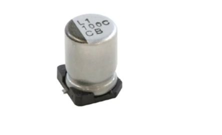 Nichicon 100μF Aluminium Electrolytic Capacitor 35V dc, Surface Mount - UCL1V101MNL1GS [UCL1V101MNL1GS]; 243-7243