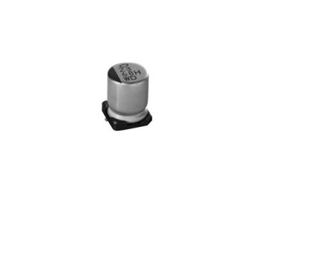 Nichicon 4.7μF Aluminium Electrolytic Capacitor 35V dc, Surface Mount - UWT1V4R7MCL1GB [UWT1V4R7MCL1GB]; 243-7351