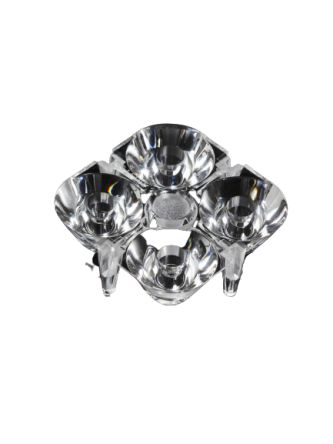 Ledil C17991_SPORT-2X2-S1, SPORT-2X2 Series 4-Way LED Lens, Spot Beam [C17991_SPORT-2X2-S1]; 243-9350