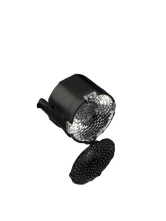 Ledil FP18206_LISA3-WWW-CLIP16, LISA3 Series LED Lens, Wide Angle Beam [FP18206_LISA3-WWW-CLIP16]; 243-9392