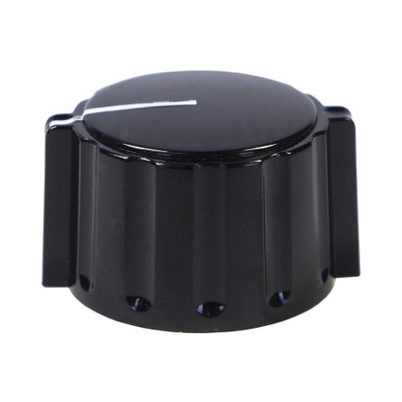 Elma 14.5mm Black Potentiometer Knob for 6.35mm Shaft Round Shaft, 023-3520 [023-3520]; 243-9561