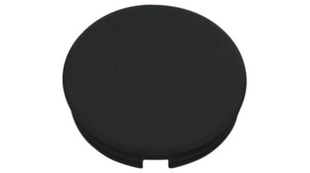 Elma 21mm Black Potentiometer Knob Cap, 040-4025 [040-4025]; 243-9587