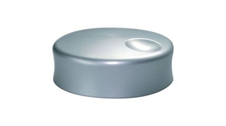 Elma 39mm Silver Potentiometer Knob for 6mm Shaft D Shaped, K1-DM-S60 [K1-DM-S60]; 243-9607