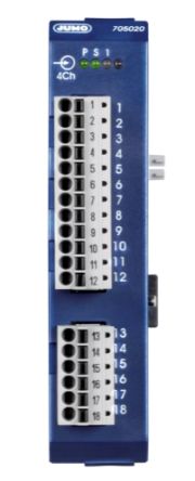 Jumo Analog Input Module for Use with variTRON, Systembus, Analogue [705025/36/000]; 244-0355